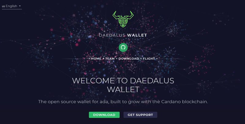 چگونه استیکینگ کاردانو را درکیف پول Daedalus شروع کنیم؟