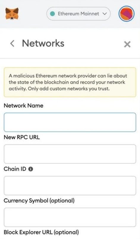 وارد کردن URL