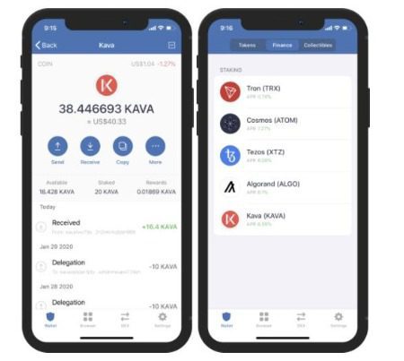 استیکینگ کاوا در تراست ولت