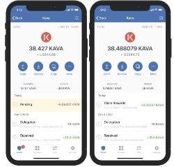 برداشت پاداش کاوا در تراست ولت