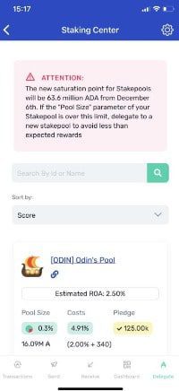 در خواست نمایندگی در کیف پول Yoroi