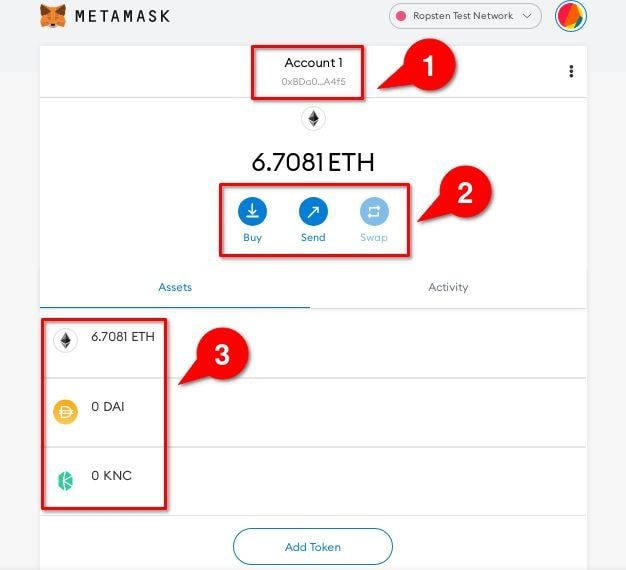 اضافه کردن یا خرید توکن