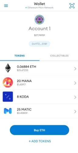 وارد کردن کیف پول