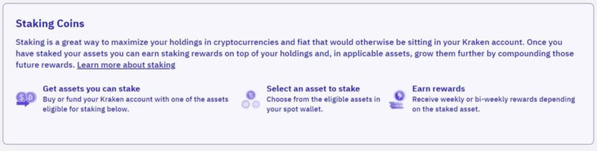 استیکینگ کاردانو در صرافی کراکن