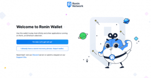 نصب افزونه مرورگر کیف پول رونین