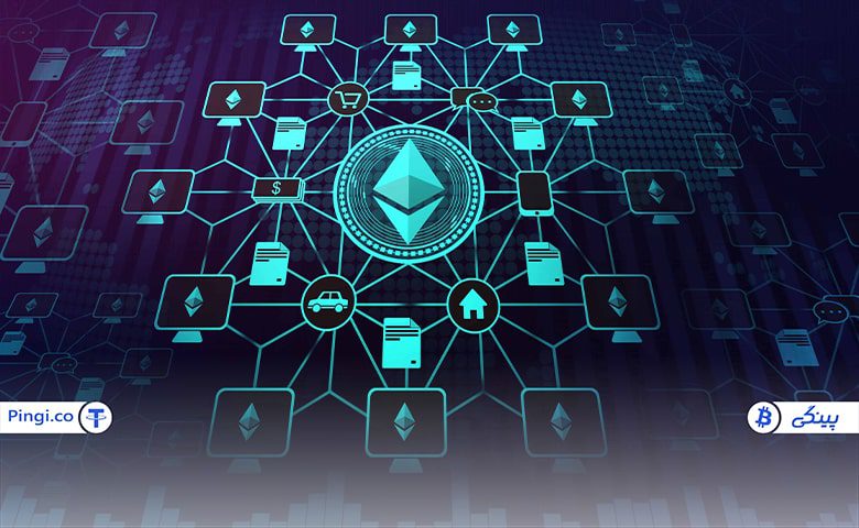 ارسال پیامها در بلاکچین اتریوم