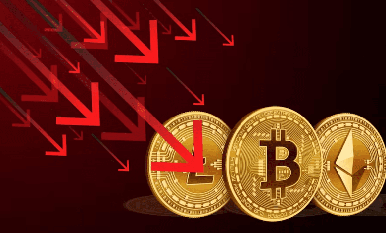 ریزش بازار ارز دیجیتال