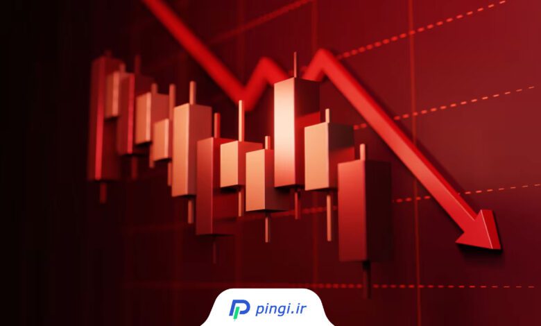 ریزش بازارهای مالی