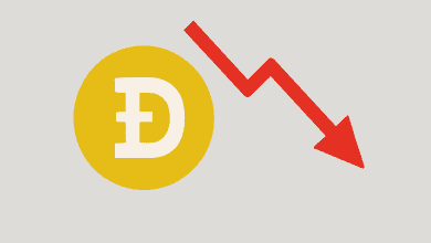کاهش قیمت دوج کوین