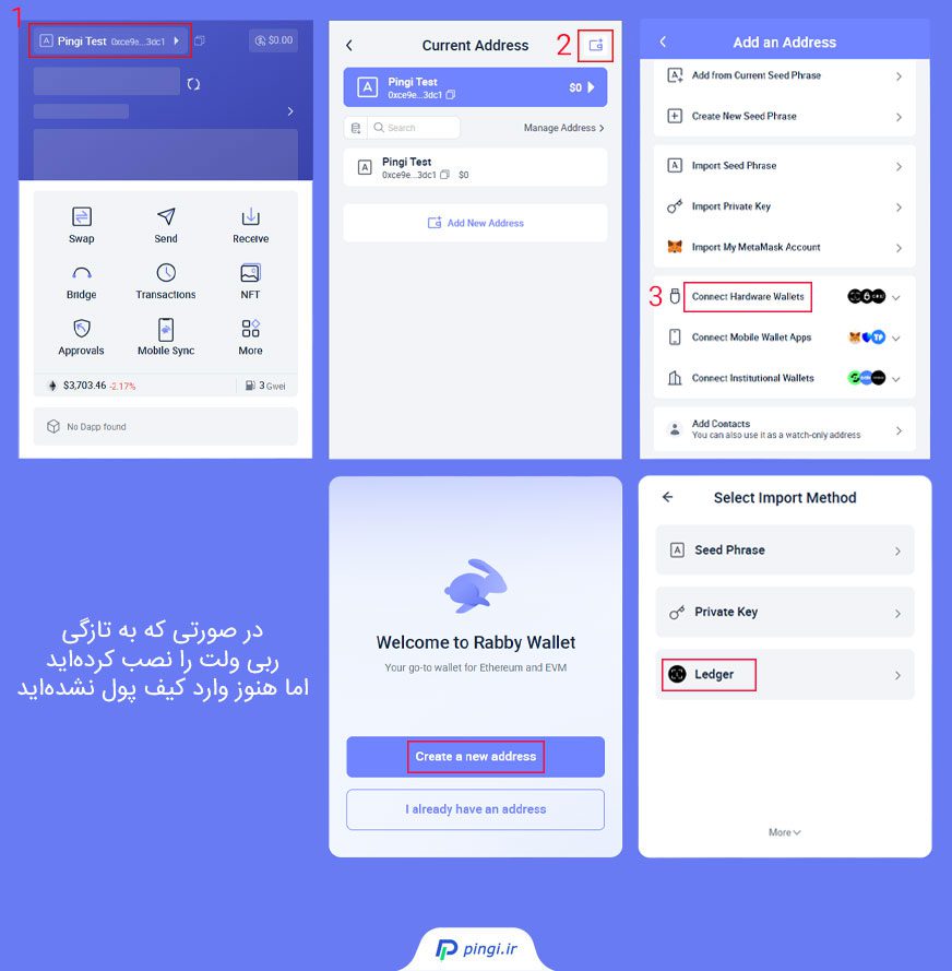 connect ledger to rabby wallet