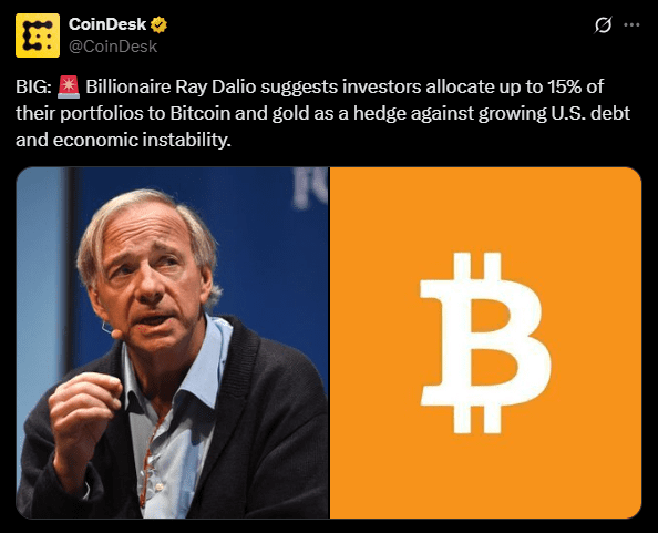 سبد پیشنهادی Ray Dalio