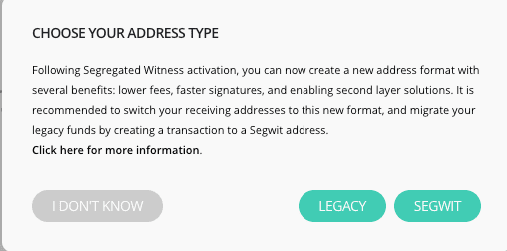 Bitcoin Address Type