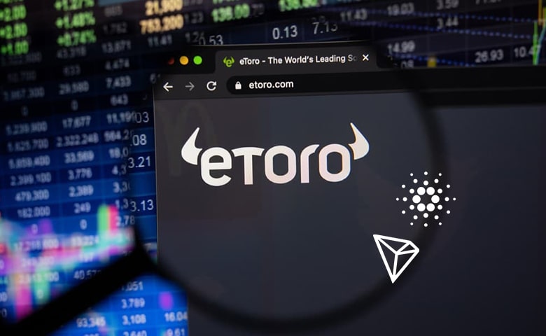 حذف کاردانو و ترون از eToro