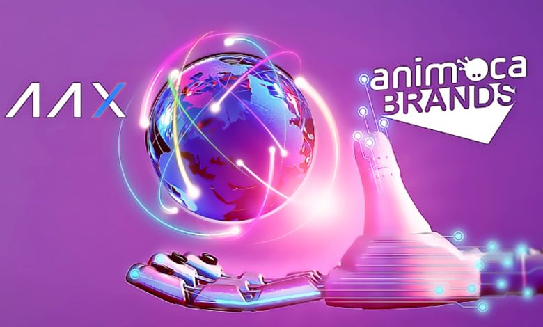همکاری صرافی AAX با Animoca Brands