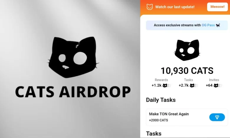 Cats Airdrop Snapshot 1