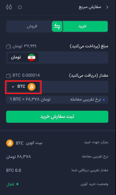 قیمت بیتکوین