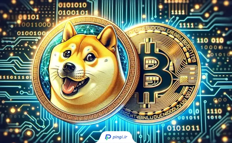 همبستگی دوج کوین و بیت کوین